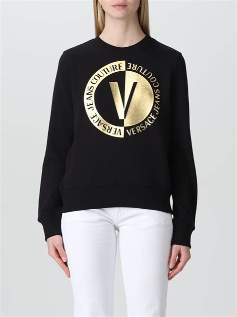 maglia versace nera rossa bianca|versace abbigliamento donna.